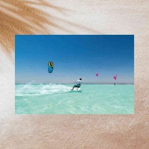 Privé kitesurf les op Aruba