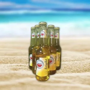 Wie verras jij met een six-pack Bright op Aruba