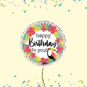 Verjaardagsballon op Aruba